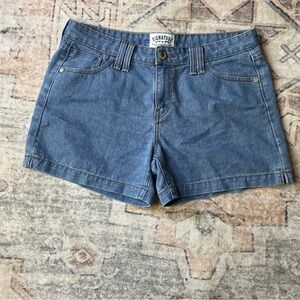 Levis Shorts Womens Misses 14 Blue Straus Signature Denim Jean